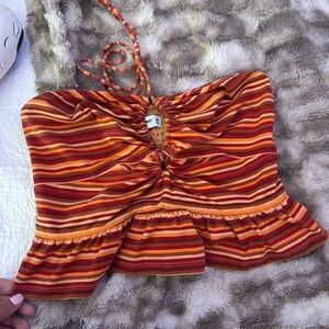 cute halter top hollister